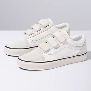 Suede Canvas Old Skool Velcro Vans